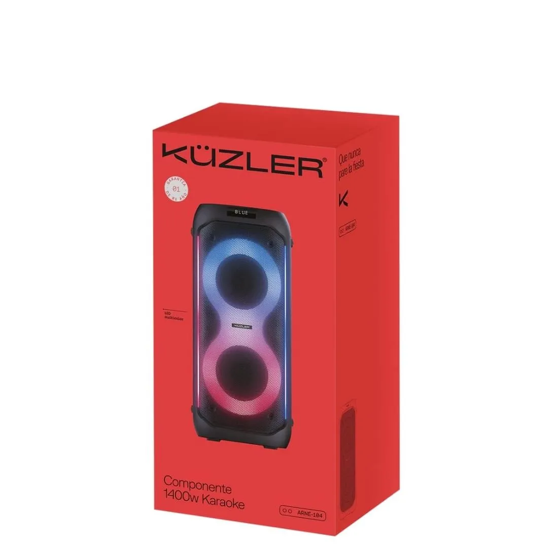 Parlante Karaoke Party box Kuzler ARNE-104 — Parlantes / docks portátiles