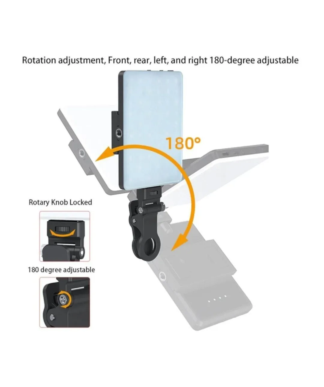Luz Led Selfie Para Celular Alta Potencia Kuzler Licht-101 — Accesorios de flash para cámaras
