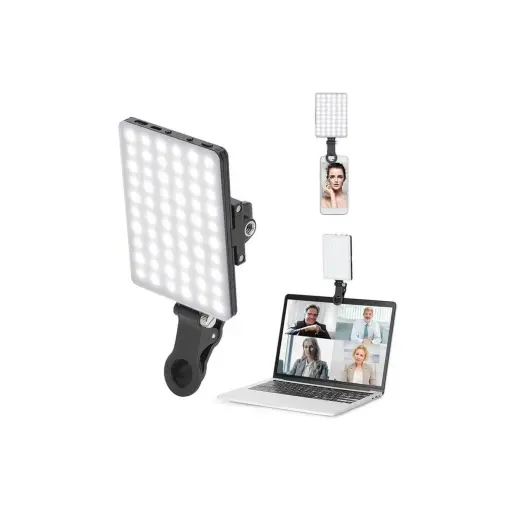 Luz Led Selfie Para Celular Alta Potencia Kuzler Licht-101 — Accesorios de flash para cámaras