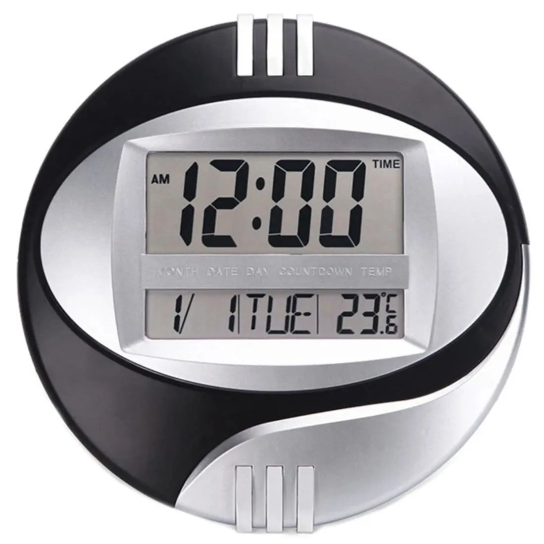 Reloj Digital Led Pared y Mesa Alarma Calendario