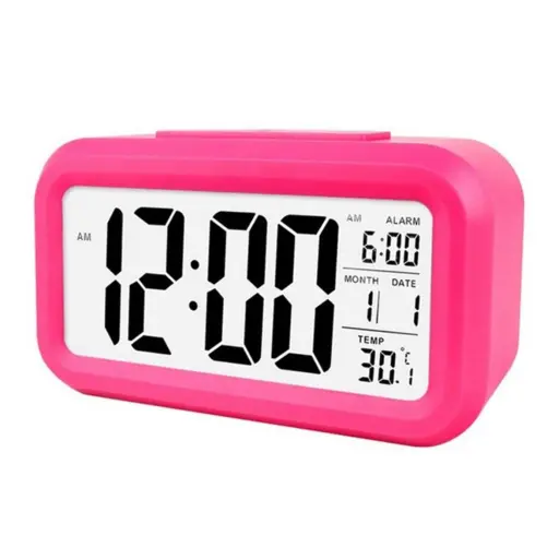 Reloj Despertador Inteligente Digital Escritorio Dormitorio — Relojes