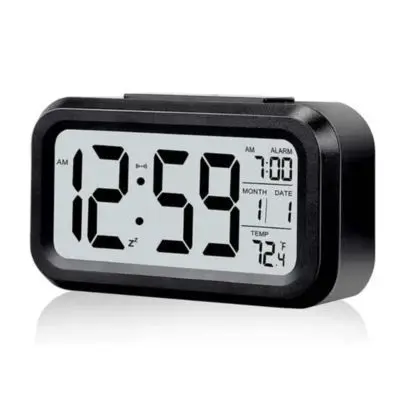 Reloj Despertador Inteligente Digital Escritorio Dormitorio — Relojes