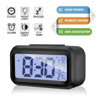 Reloj Despertador Inteligente Digital Escritorio Dormitorio