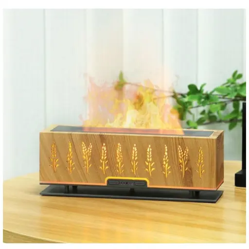 Humidificador difusor En Forma De llama — Difusores de aceites eléctricos