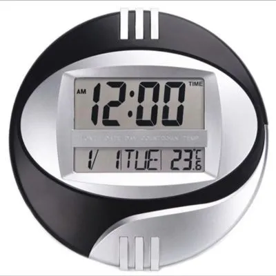 Reloj Digital Led Pared Y Mesa / Alarma / Calendario