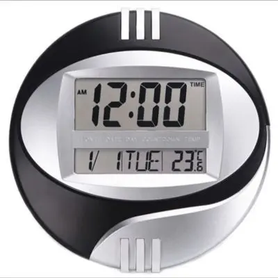 Reloj Digital Led Pared Y Mesa / Alarma / Calendario — Relojes