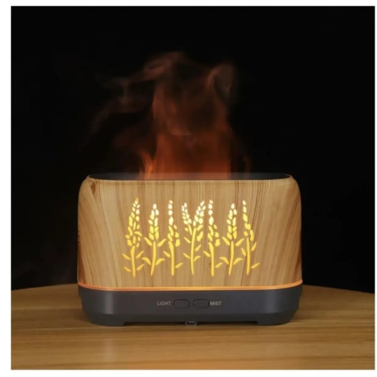 Humidificador Ultrasonico Con Luces Led Modelo Flama