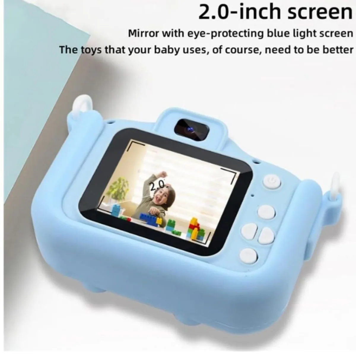 Cámara Digital para Niños Fotos y Videos — Accesorios de flash para cámaras