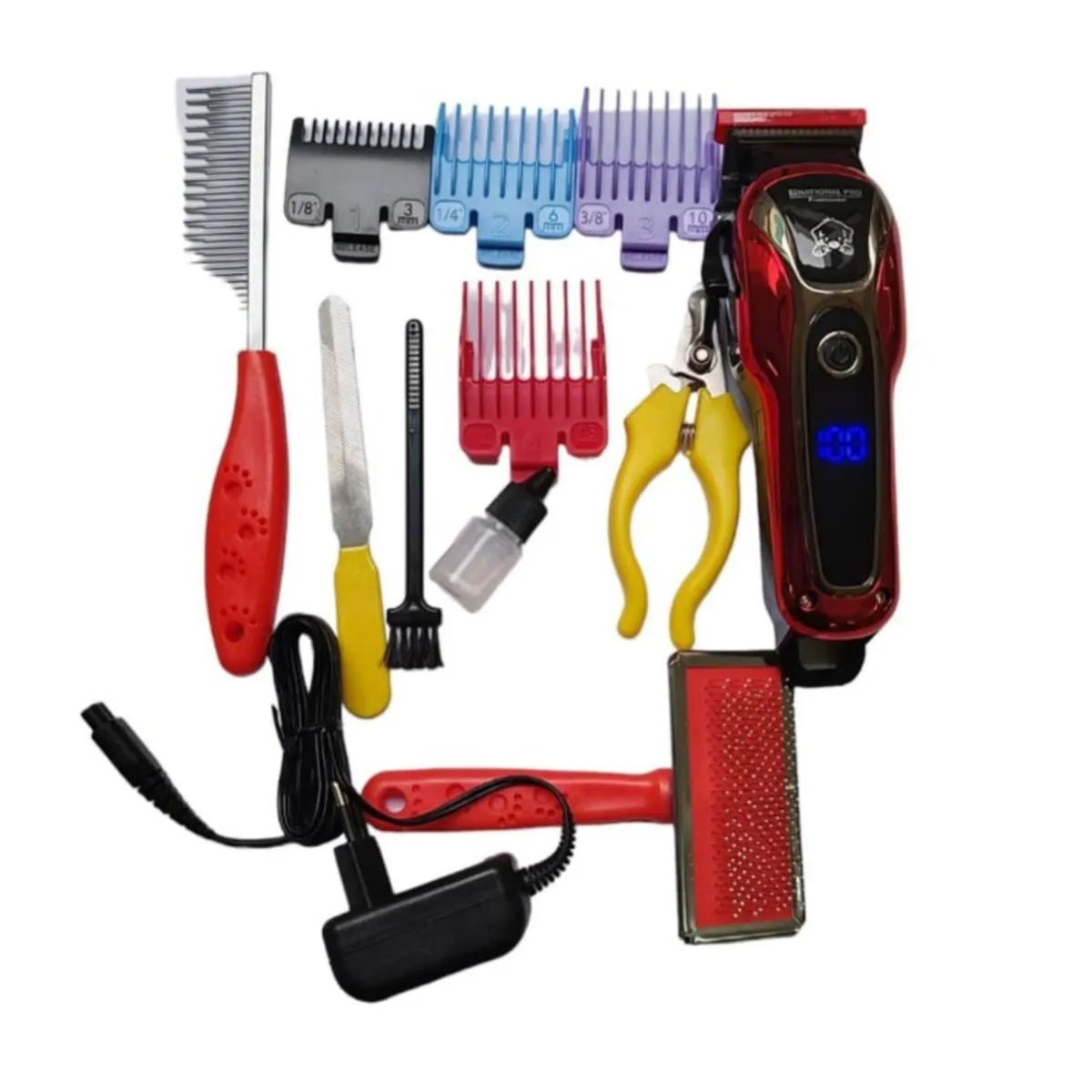Maquina de Mascota National Pro Digital CPT-7928 — Artículos para el aseo de mascotas