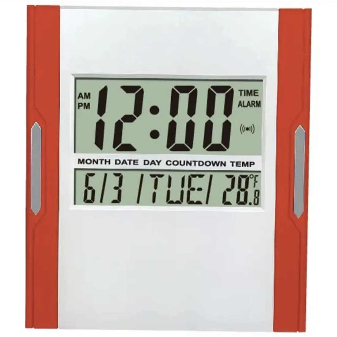 Reloj Digital Pared Y Mesa / Alarma/ Calendario