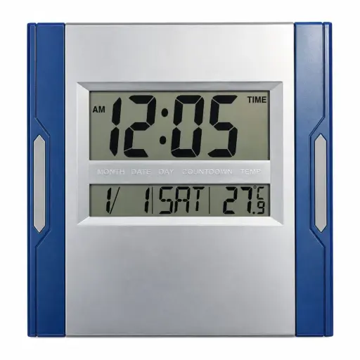 Reloj Digital Pared Y Mesa / Alarma / Calendario — Relojes