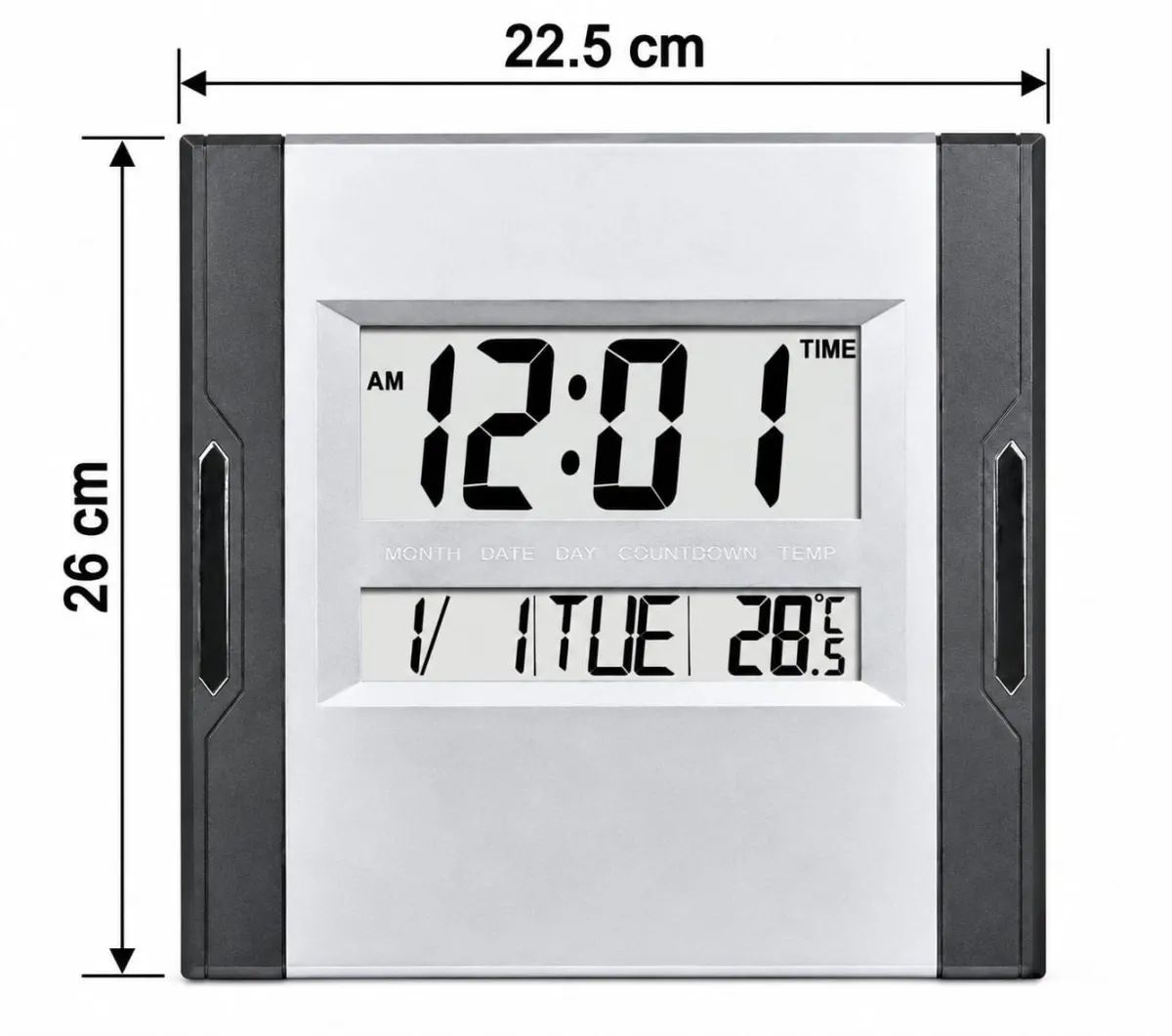 Reloj Digital Pared Mesa y Alarma Calendario — Relojes