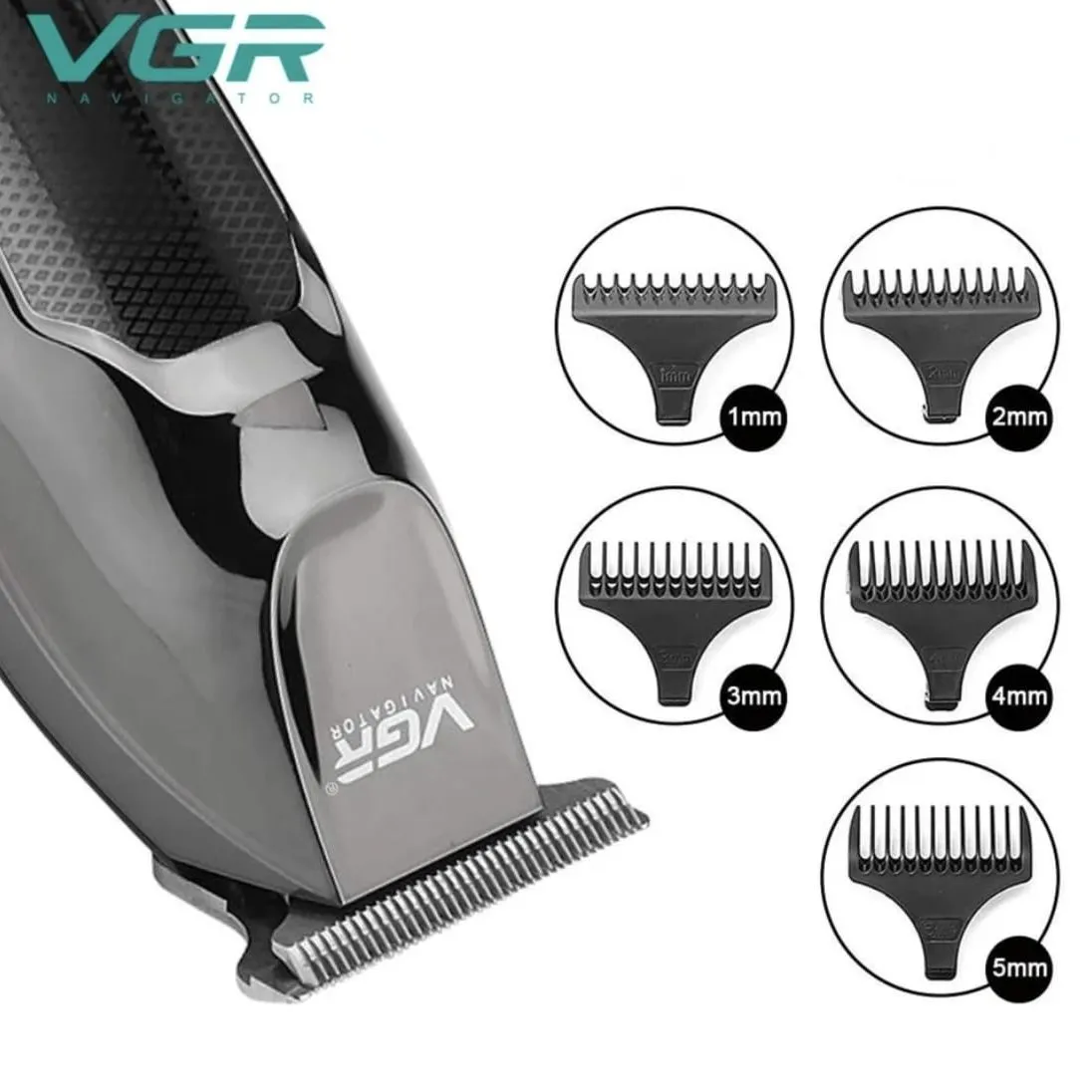 Barbera Recargable Inalambrica VGR V070 Con Indicador LED