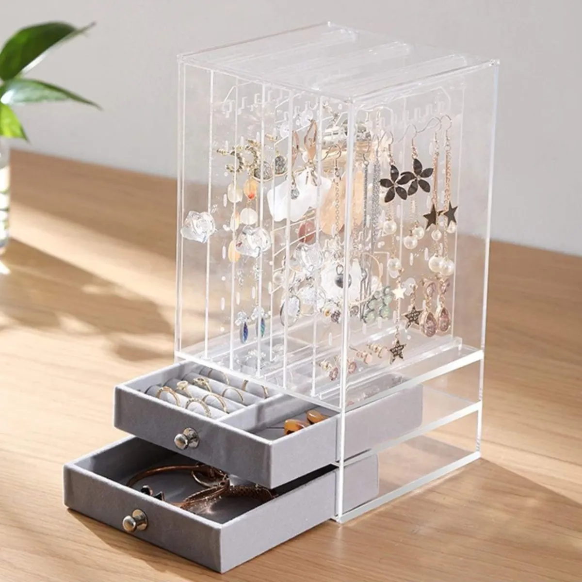 Organizador De Aretes Acrílico