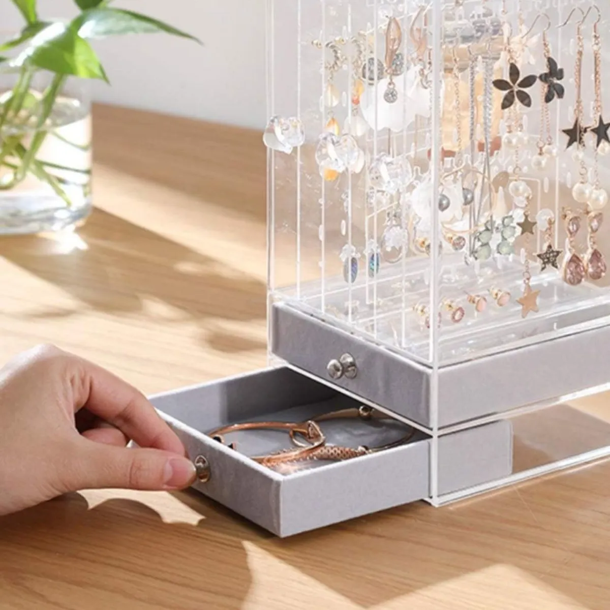 Organizador De Aretes Acrílico