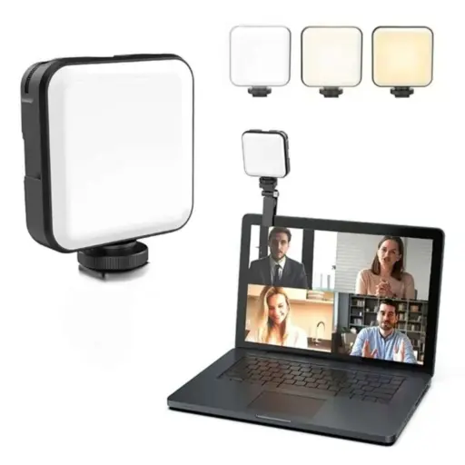 Luz Led Selfie Para Celular Alta Potencia RGB — Accesorios de flash para cámaras