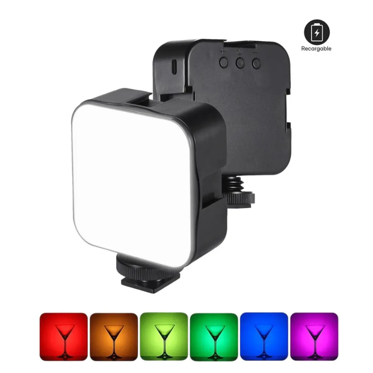Luz Led Selfie Para Celular Alta Potencia RGB