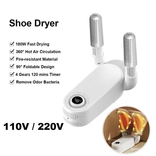 Secador Eléctrico de Zapatos o Zapatillas — Productos para el cuidado / la limpieza del calzado