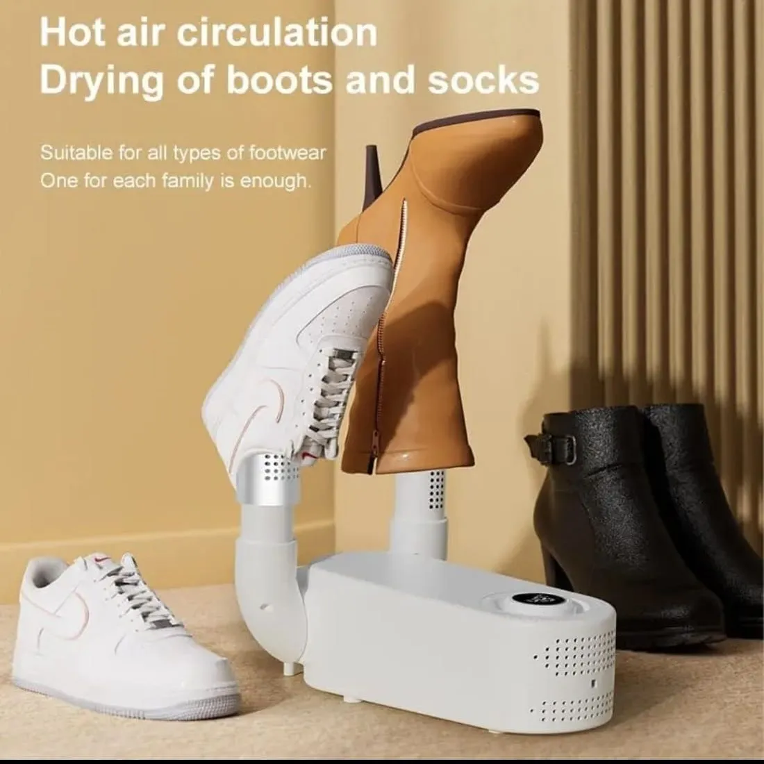 Secador Eléctrico de Zapatos o Zapatillas — Productos para el cuidado / la limpieza del calzado