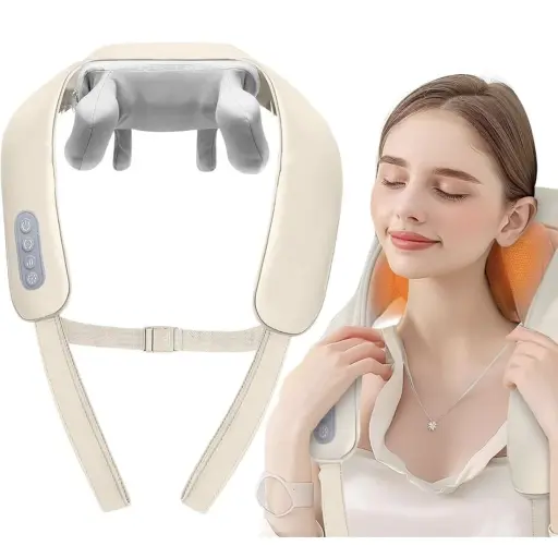 Masajeador Cervical Recargable Cervical Para Cuello Spa — Productos para masajes / calentamiento personal eléctricos