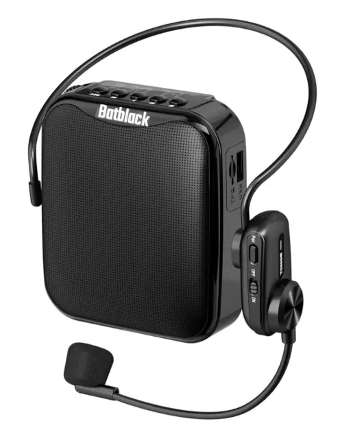 Mini Amplificador de Voz Recargable Profesional Inalámbrico BT-V317 — Megáfonos