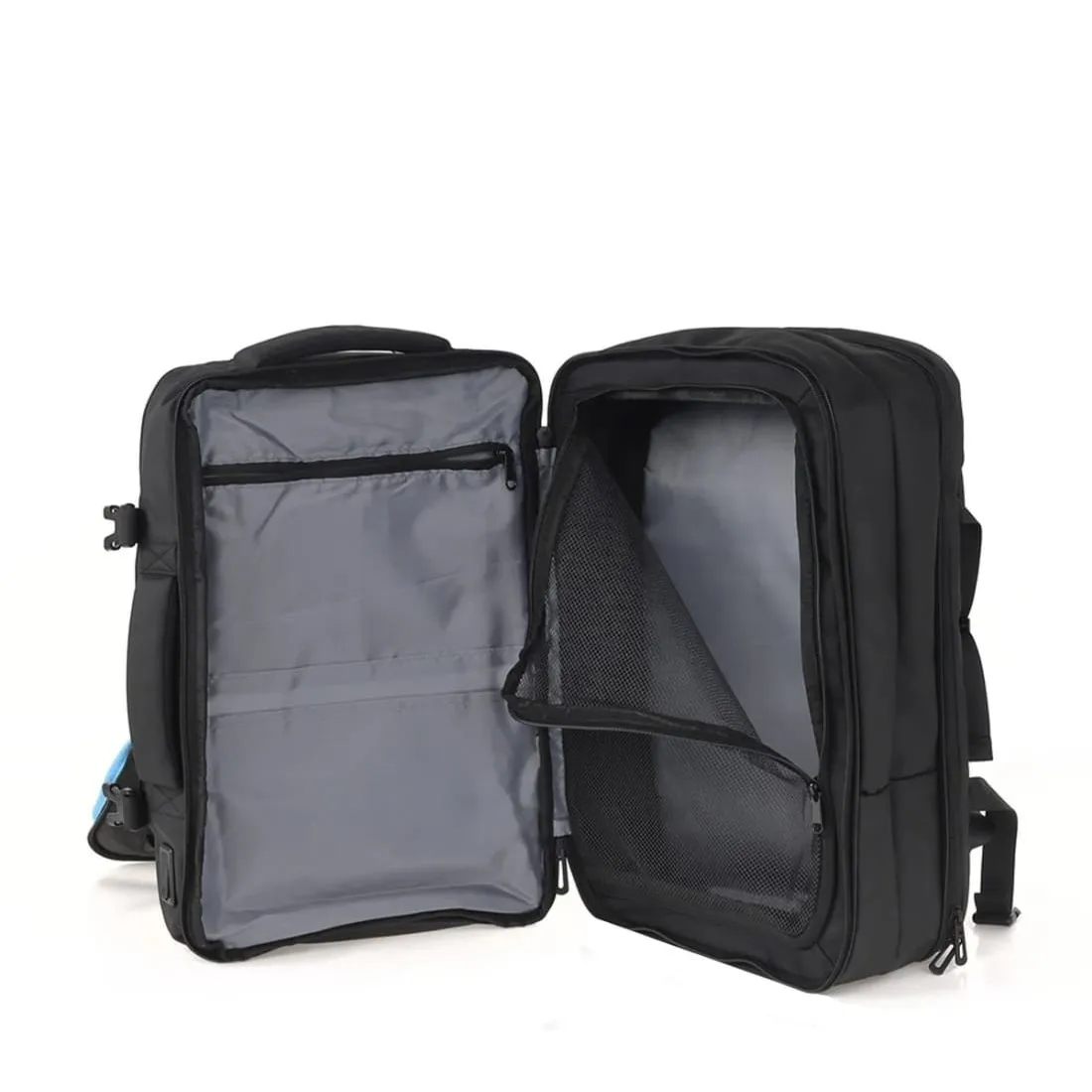 Mochila Premium viaje laptop 15.6 expandible con conector USB