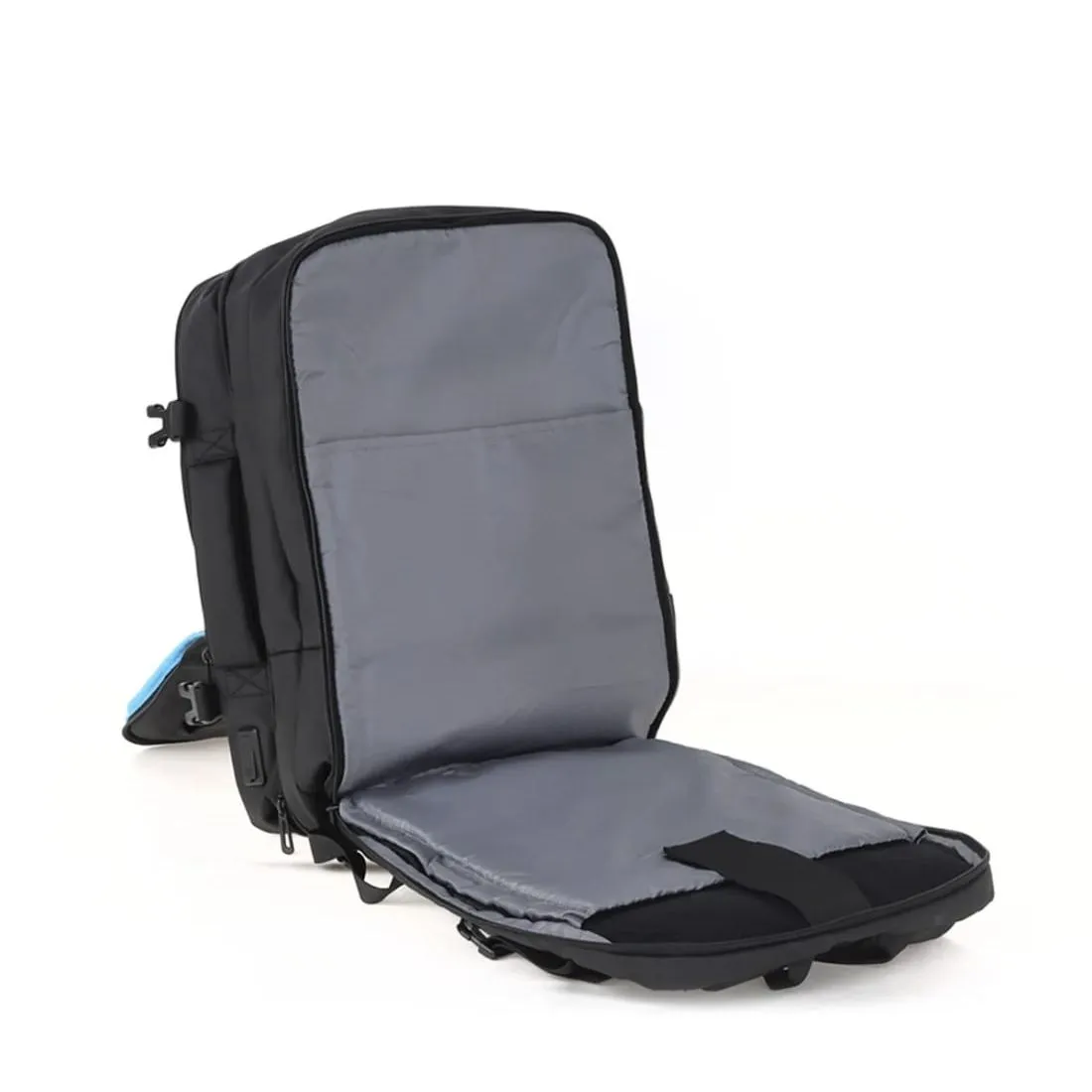 Mochila Premium viaje laptop 15.6 expandible con conector USB