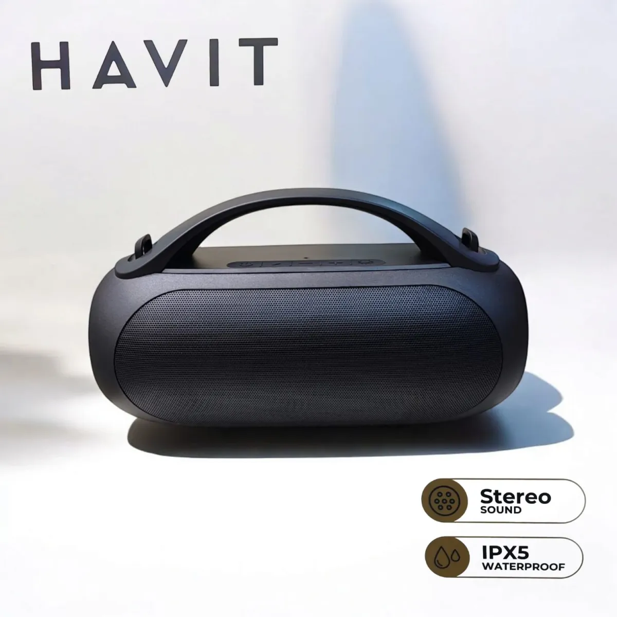 Parlante Portatil Bluetooth HAVIT SK821BT RGB IPX5 Graves potentes 16w — Parlantes / docks portátiles