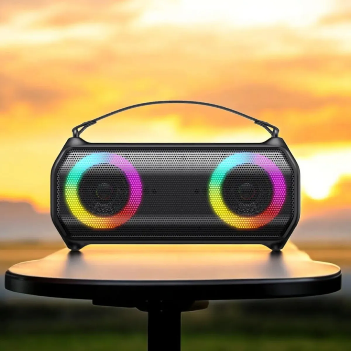 Parlante Portátil Bluetooth HAVIT Sk888BT IPX5 RGB ideal para ext — Parlantes / docks portátiles