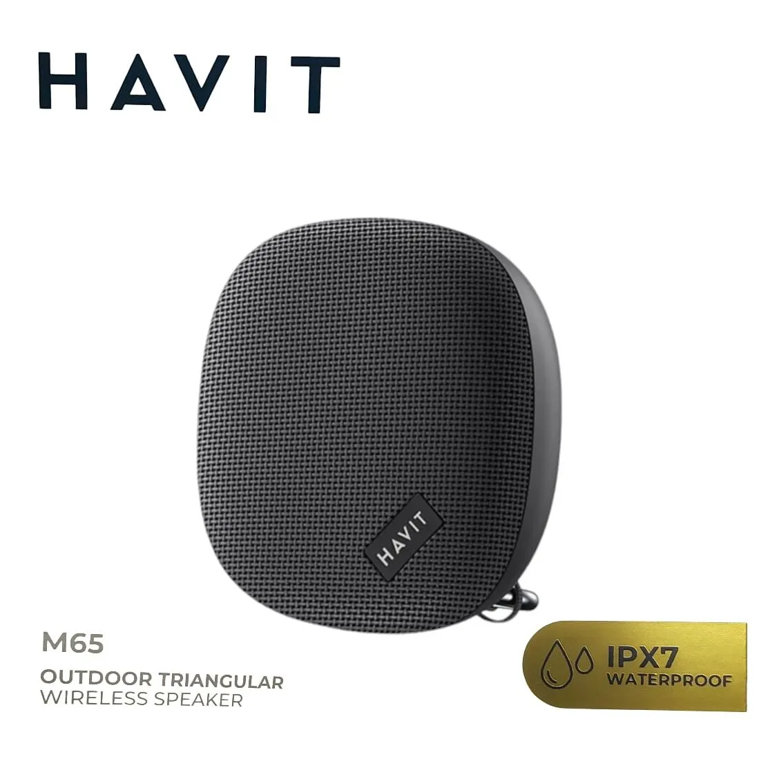 Parlante Portatil Bluetooth HAVIT M65 IPX7 5W 15H ideal para exter