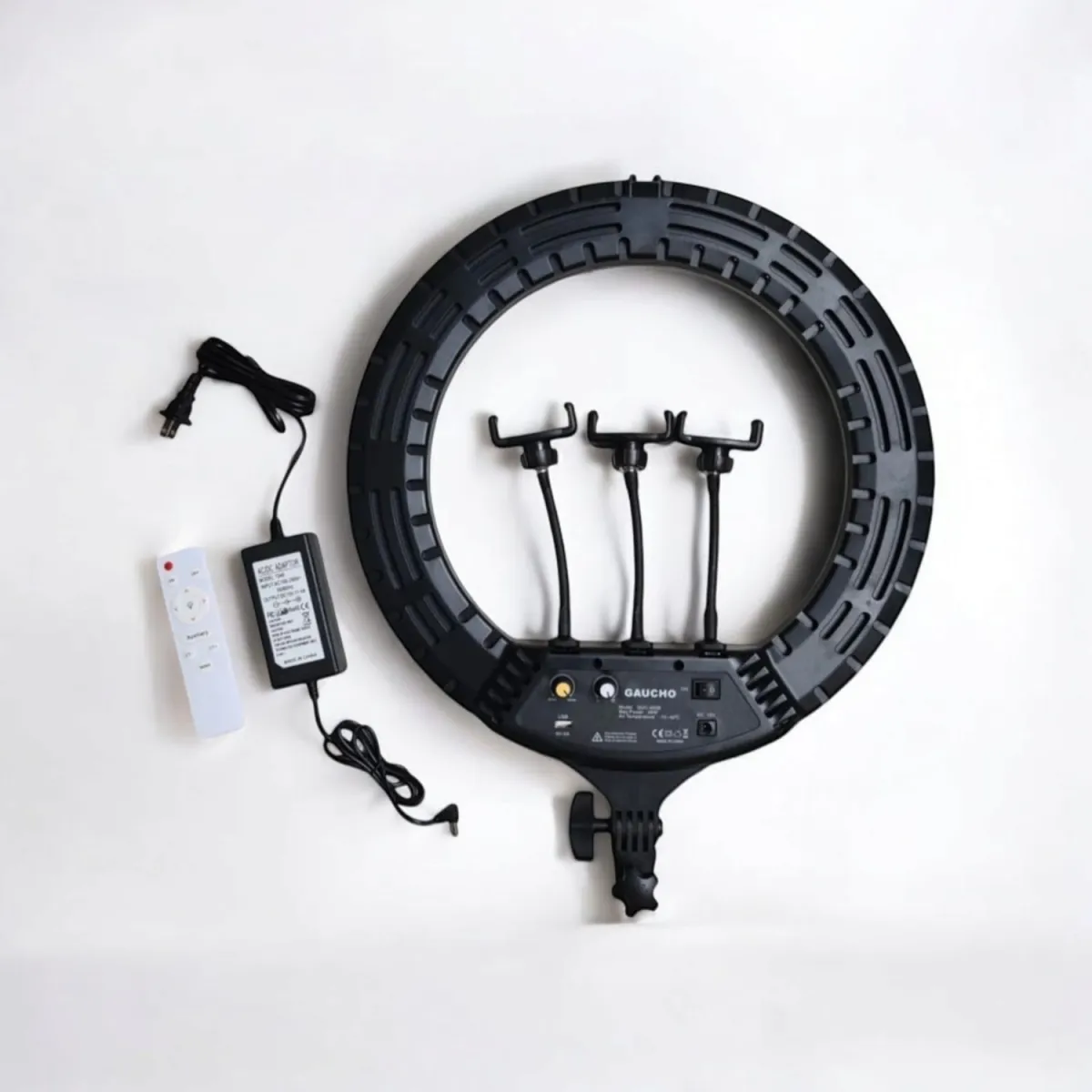 Aro de luz LED 45cm Profesional + Trípode 1.80 Mts Profesional — Accesorios de flash para cámaras