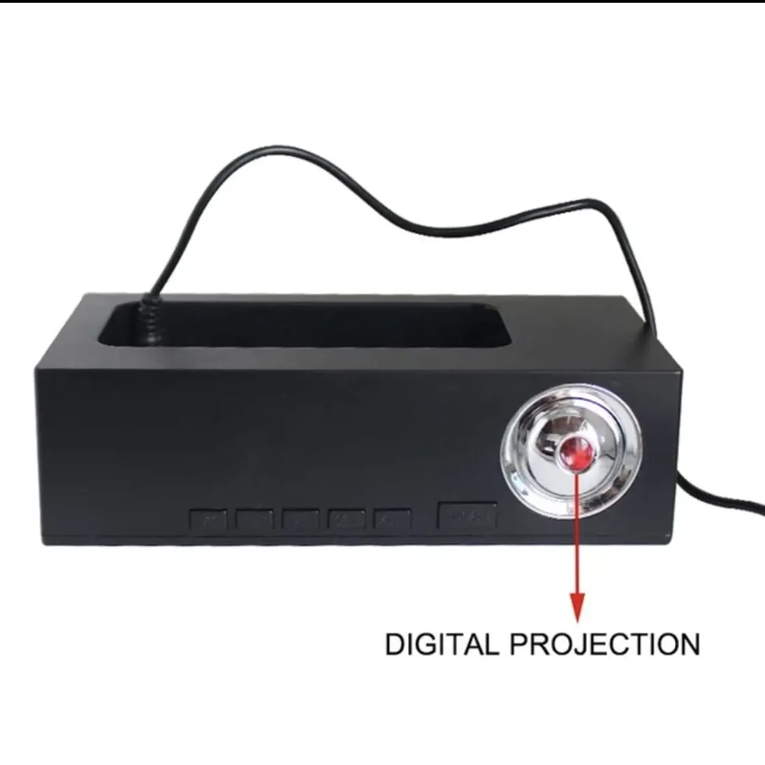 Reloj Despertador Para Escritorio Dormitorio con Proyección
