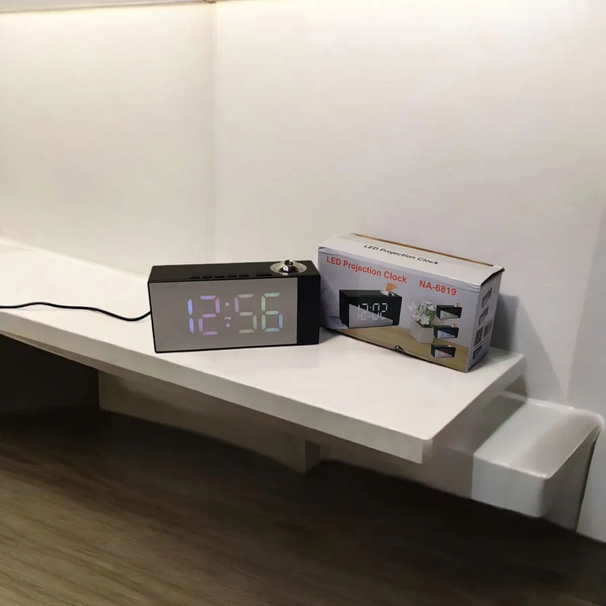 Reloj Despertador Para Escritorio Dormitorio con Proyección