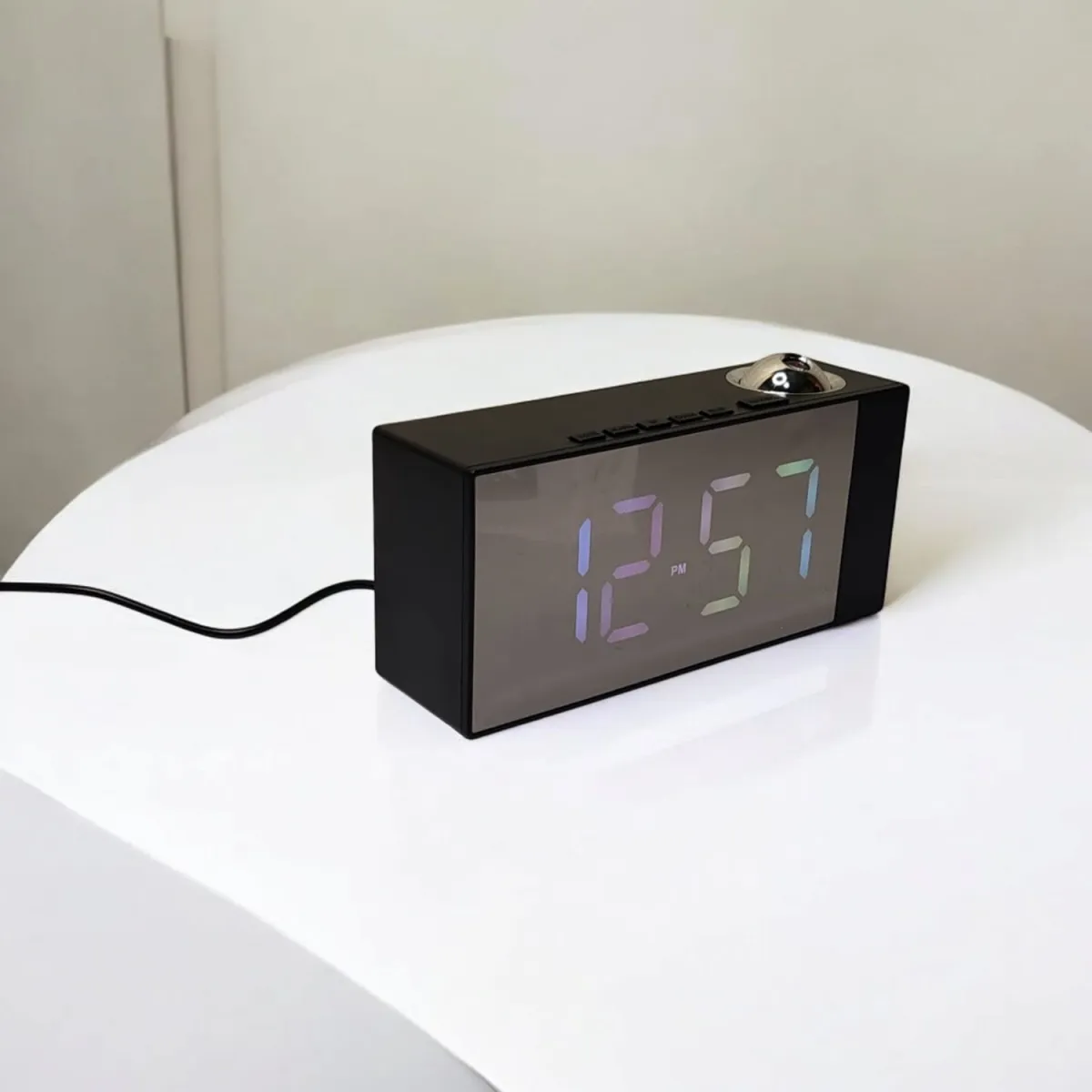 Reloj Despertador Para Escritorio Dormitorio con Proyección