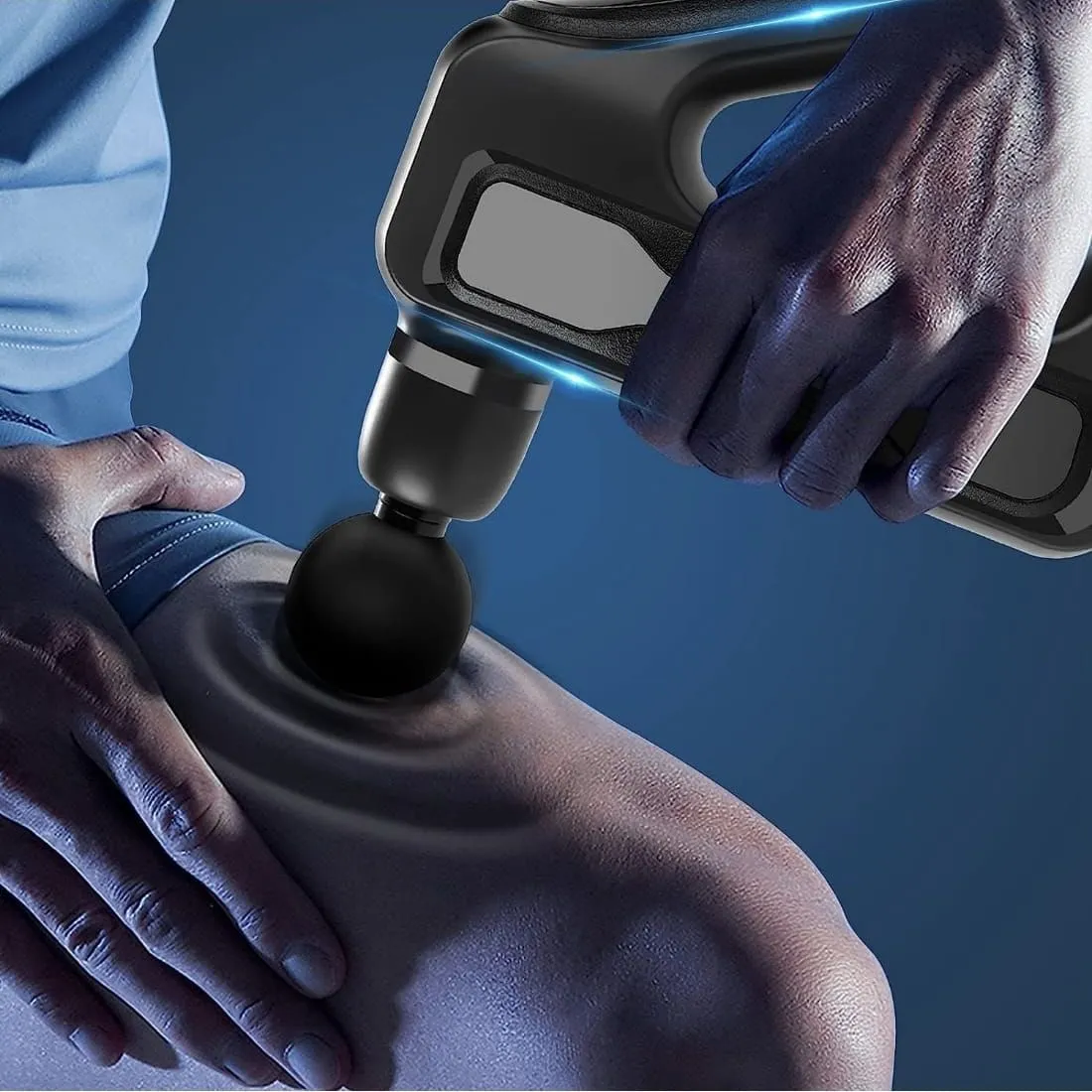 Masajeador Blueidea Fascial Gun Digital 32 Velocidad BLD-888