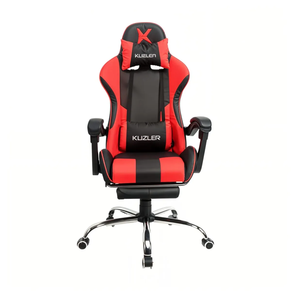 Silla Gamer Kuzler Rojo Con Masajeador Lumbar — Otros accesorios para computadores