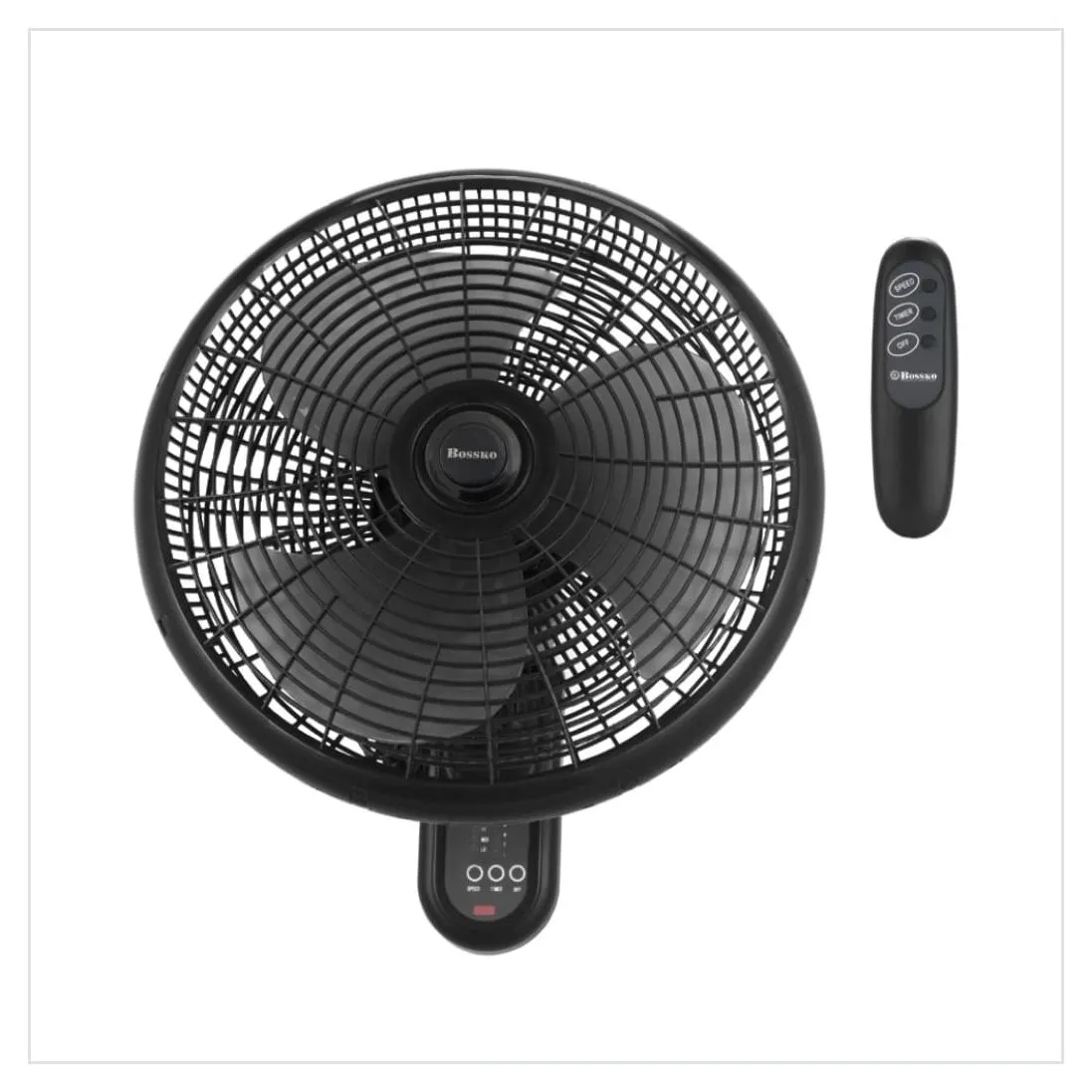 Ventilador Bossko de Pared BK 8210PD con Control Remoto 80 Watts — Ventiladores / extractores