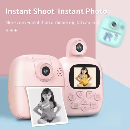 Mini Cámara con Impresora instantánea para niños — Cámaras digitales