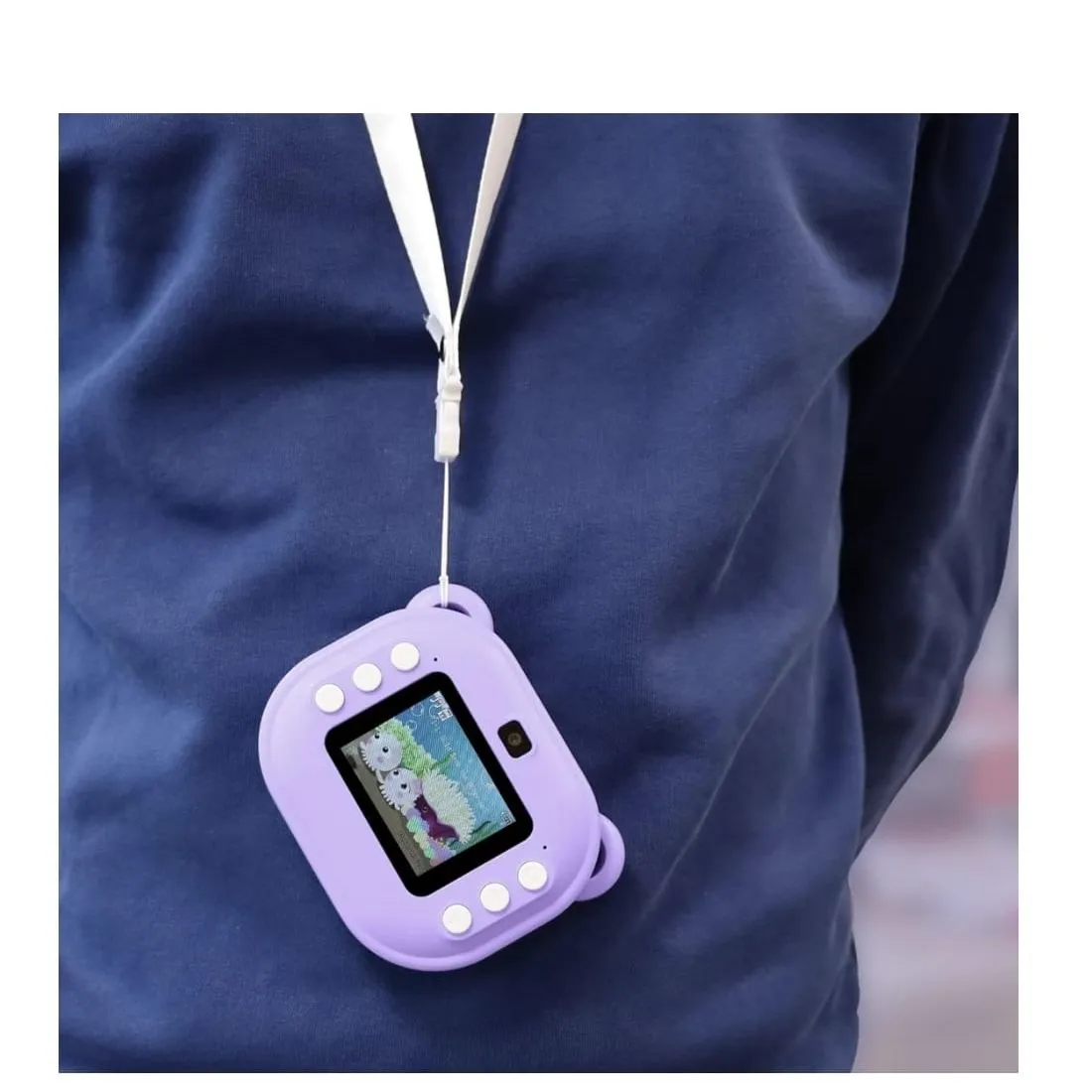 Mini Cámara con Impresora para Niños