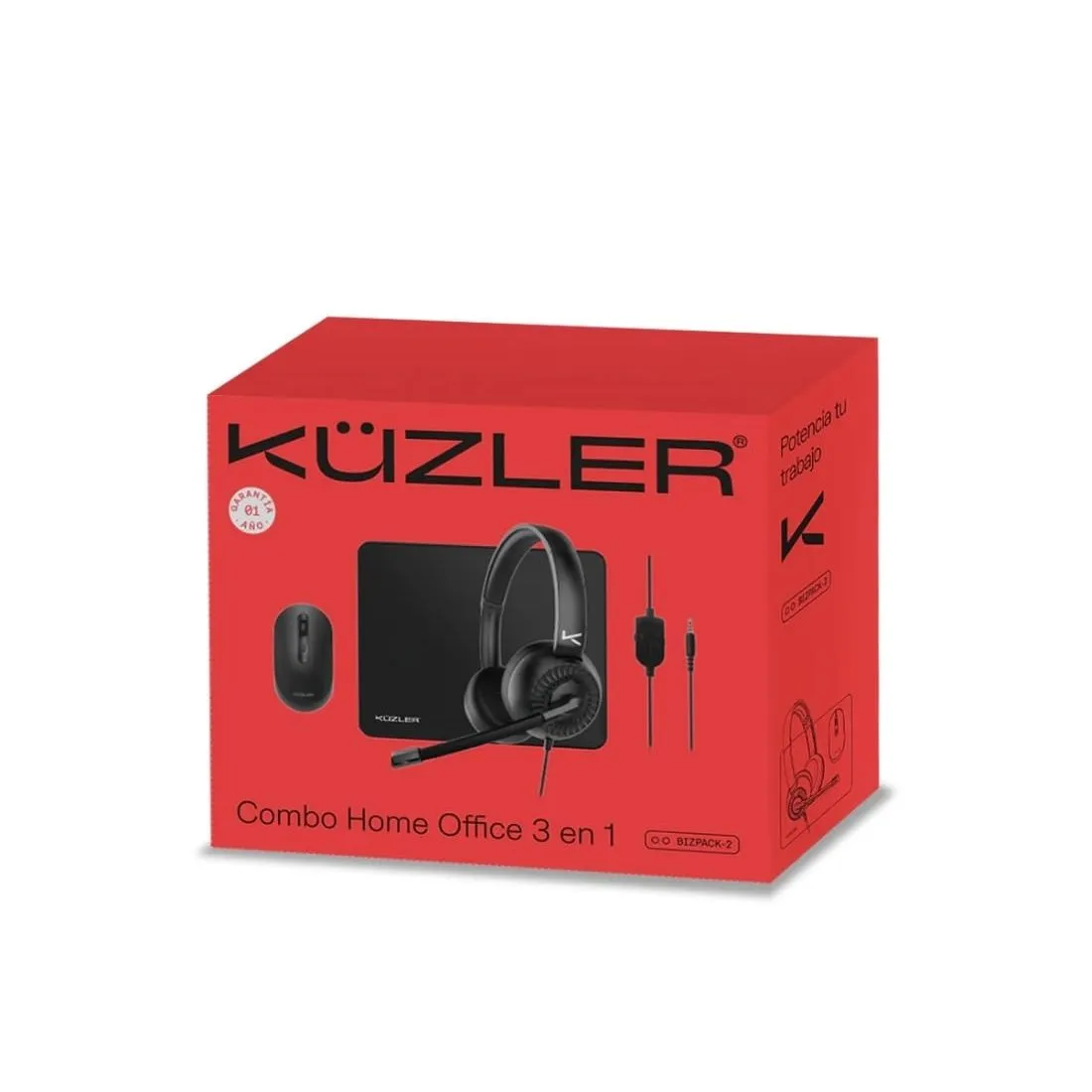 Combo Home Office 3 en 1 Audífono Gamer Kuzler