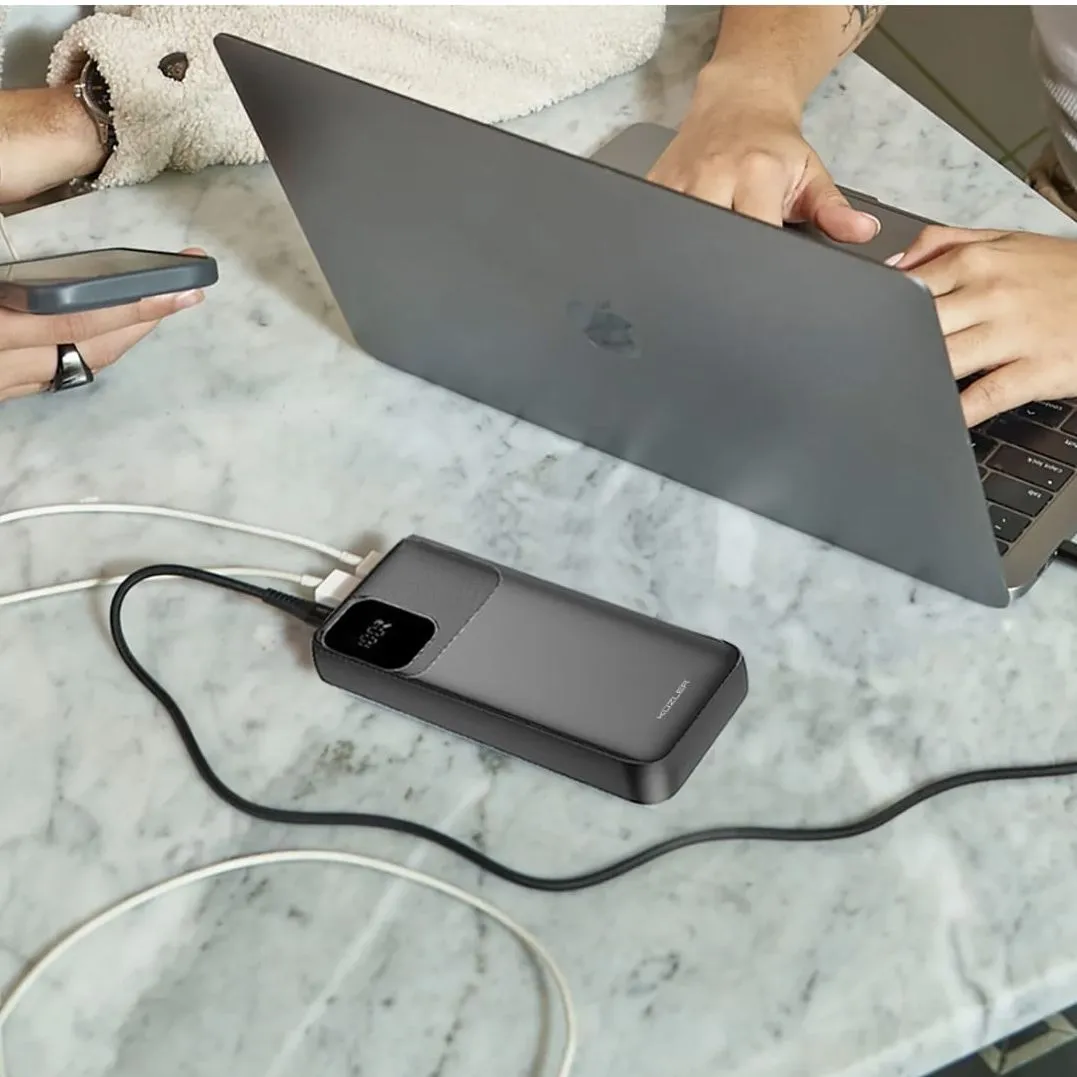 Powerbank 20,000mAh carga super rápida 22,5W Kuzler ANKE-107N