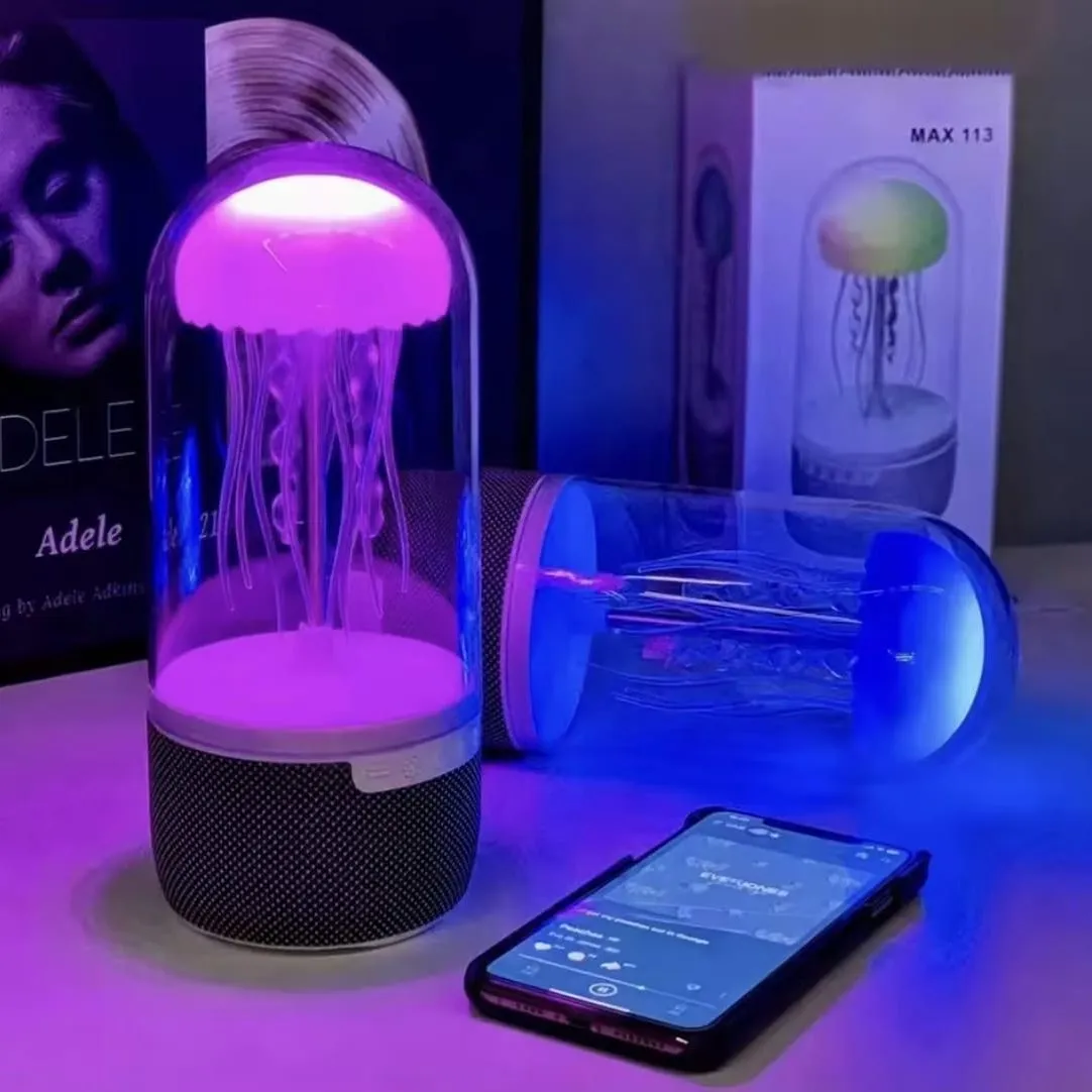 Parlante Lámpara de Medusa Bluetooth