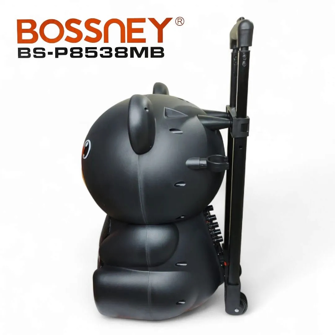 Parlante Portatil con Rueda y Micro Inalambrico Modelo Oso Bossney