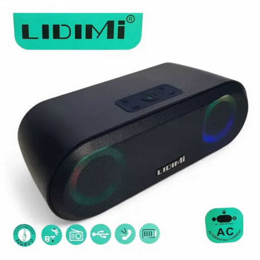 Mini Parlante Bluetooth LIDIMI LD-S010ACR — Parlantes / docks portátiles