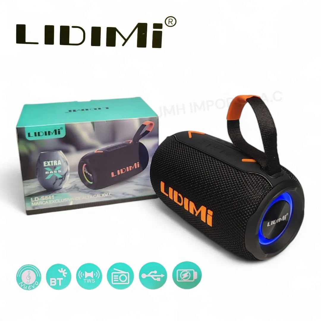 Parlante Portatil Bluetooth LIDIMI LD-S841 — Parlantes / docks portátiles