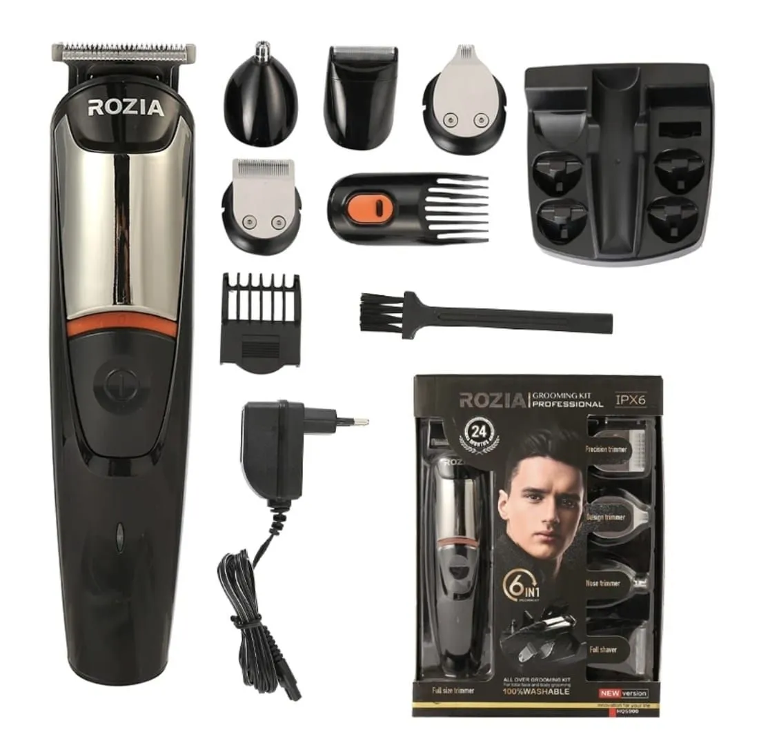 Maquina de Cortar Cabello Eléctrica ROZIA 6 en 1 HQ5900