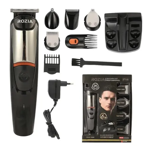 Maquina de Cortar Cabello Eléctrica ROZIA 6 en 1 HQ5900 — Afeitado / cuchillas eléctricas