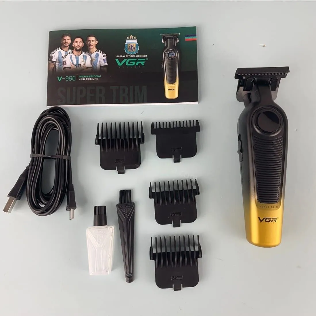 Máquina De Corte Trimmer VGR V-996 Recargable — Afeitado / cuchillas eléctricas