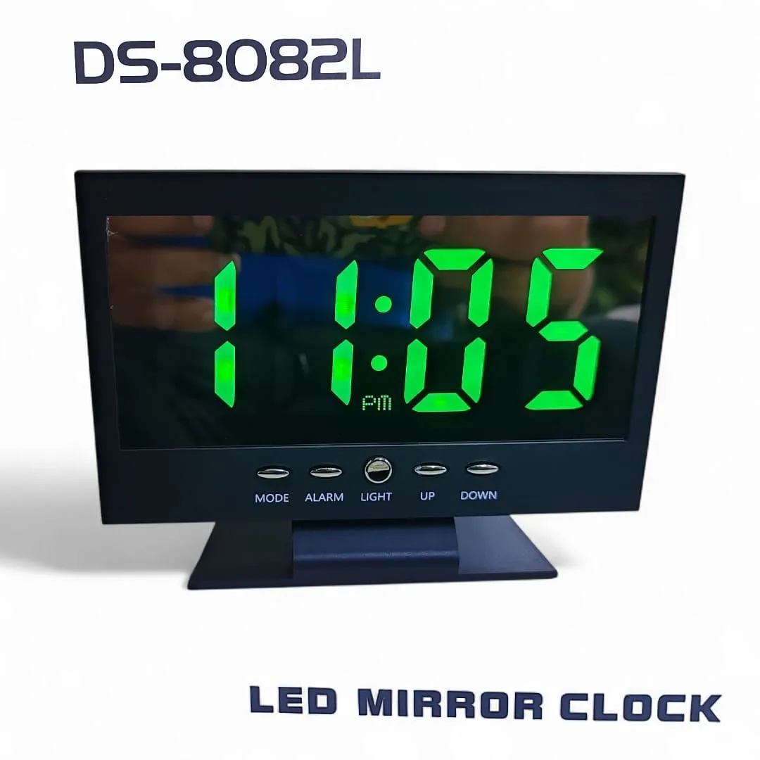 Reloj Despertador Led A Color Luz Temperatura DS-8082L