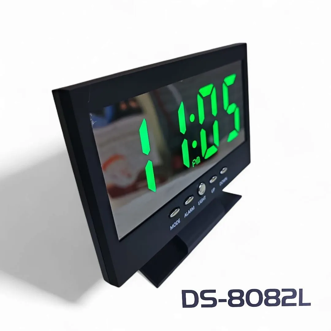 Reloj Despertador Led A Color Luz Temperatura DS-8082L